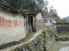 Narrow pathway to the house