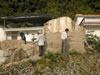 Demolishing out-houses (toilets)