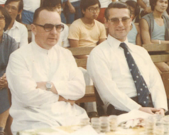 Bro. Alphonsus (L) & Bro. Patrick (R)